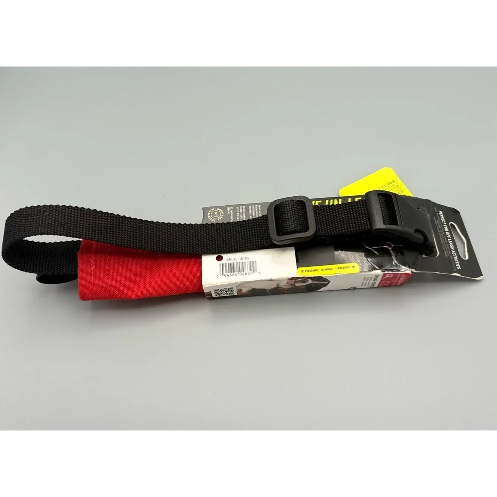 Nite‎ Ize RadDog All-in-One Dog Collar and Leash Red, Size XL 36